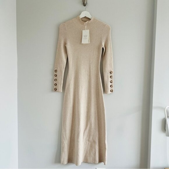 New Sezane Hillary Wool Dress Size Small​ - Picture 2 of 8